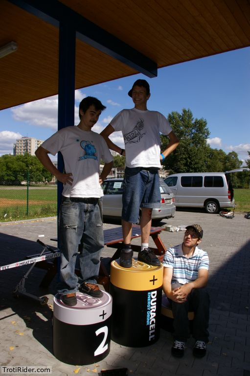 Podium Marko,Maxime,Blat